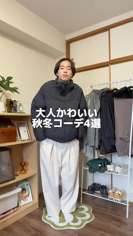 WudgeBoyのアイテムを使ったRIKUさんのファッション動画