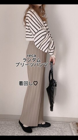 tiptopのニット/セーターを使ったshiroさんのファッション動画