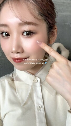 「アイテム（アイブロウ）」を使った、Nanamiさん（レディース・156cm）の春コーディネート
