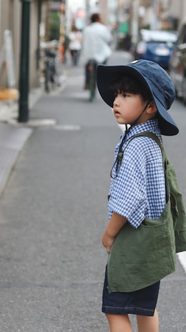 FUNALIVEの帽子を使ったORITSUさんのファッション動画