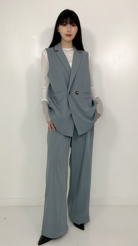 ANAPのセットアップを使ったKYARU ¨̮⃝さんのファッション動画