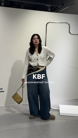 ニットキャップ/ビーニーを使ったのぶさんのファッション動画