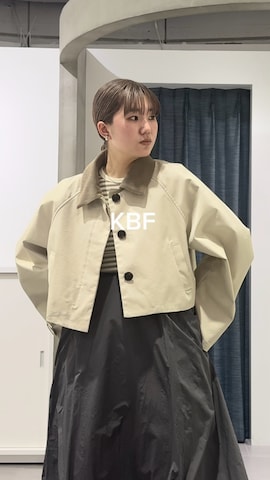 「アイテム（ステンカラーコート）」を使った、のぶさん（レディース・163cm）の春コーディネート