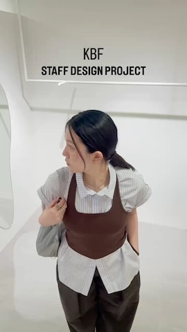 KBFの帽子を使ったのぶさんのファッション動画