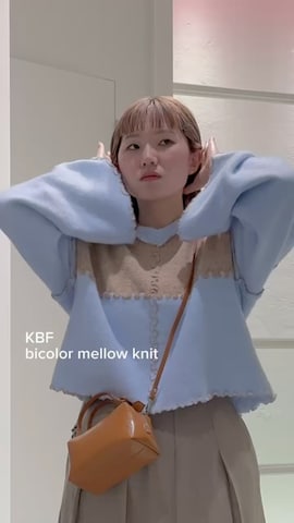 KBFのワンピースを使ったのぶさんのファッション動画