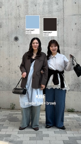 KBFのブルゾンを使ったのぶさんのファッション動画