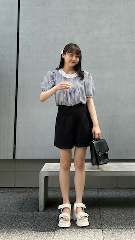 「アイテム（PC・スマホグッズ/家電）」を使った、みさねさん（レディース・158cm）の春コーディネート