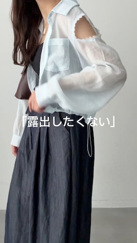 「アイテム（水着）」を使った、みさねさん（レディース・158cm）の夏コーディネート