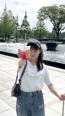 「アイテム（ヘアバンド）」を使った、みさねさん（レディース・158cm）の秋コーディネート