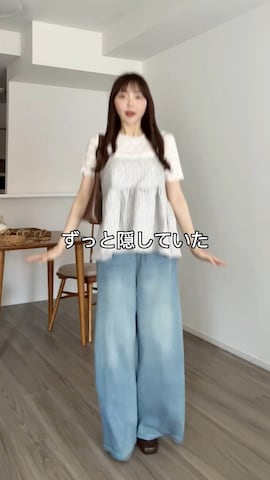 「アイテム（その他トップス）」を使った、みさねさん（レディース・158cm）の春コーディネート