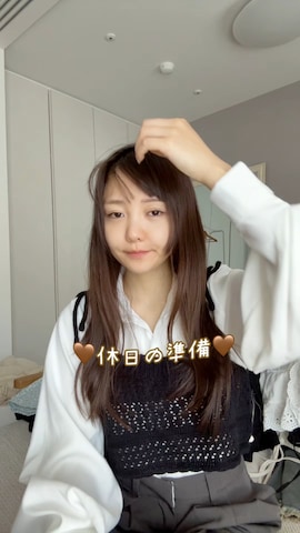 「アイテム（美容器具）」を使った、みさねさん（レディース・158cm）の秋コーディネート