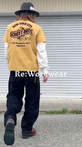 「Schott N.Y.C（ショット）のアイテム」を使った、Ryon-Pさん（メンズ・161cm）の夏コーディネート