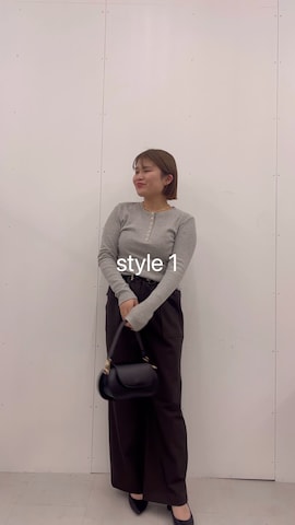 Jena espace merveilleuxのその他パンツを使ったchihiroさんのファッション動画