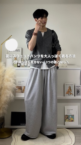 WYM LIDNMのサンダルを使ったゆーたさんのファッション動画