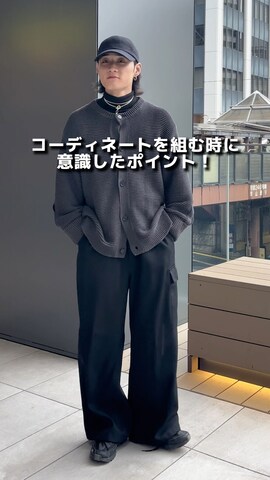 LIDNMのニット/セーターを使ったOgu / おぐさんのノウハウ動画-Instagram
→@y__o.9.3